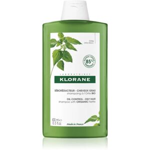 Klorane Ortie shampoing purifiant pour cheveux gras 400 ml - Publicité