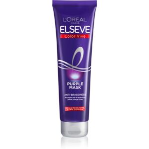 L’Oréal Paris Elseve Color-Vive Purple masque nourrissant pour cheveux blonds et méchés 150 ml - Publicité
