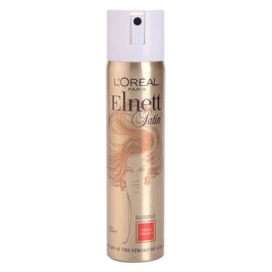 L’Oréal Paris Elnett Satin laque cheveux brillance 75 ml - Publicité