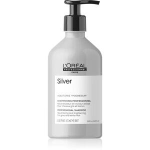 L’Oréal Professionnel Serie Expert Silver shampooing argent pour cheveux gris 500 ml - Publicité