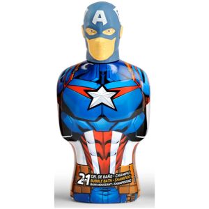 Avengers Bubble Bath & Shampoo shampoing et bain moussant 2 en 1 pour enfant Captain America 350 ml