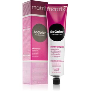 Matrix SoColor Pre-Bonded Blended coloration cheveux permanente teinte 8Na Hellblond Neutral Asch 90 ml