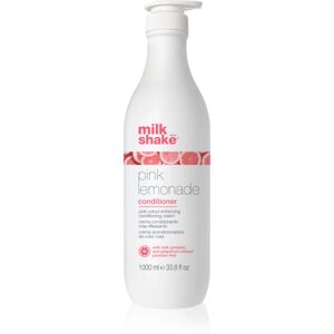 Milk Shake Pink Lemonade soin démêlant correcteur couleur pour cheveux blonds odstín Pink 1000 ml