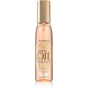 Montibello Gold Oil Tsubaki Oil huile hydratante et nourrissante cheveux protection de couleur 130 ml - Publicité