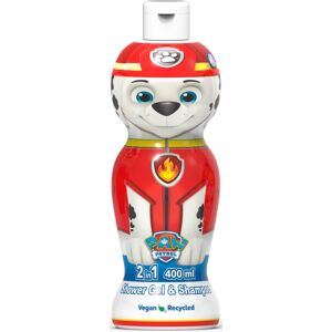 Nickelodeon Paw Patrol Shower Gel & Shampoo gel de douche et shampoing 2 en 1 pour enfant Marshall 400 ml - Publicité