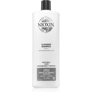 Nioxin System 2 Cleanser Shampoo shampoing purifiant pour cheveux fins à normaux 1000 ml - Publicité