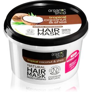 Organic Shop Natural Coconut & Shea masque cheveux intense pour un effet naturel 250 ml