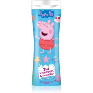 Peppa Pig Shower gel & Shampoo gel de douche et shampoing 2 en 1 pour enfant Cherry 300 ml - Publicité