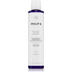 Philip B. Icelandic Blonde shampoing pour cheveux blonds et gris 220 ml