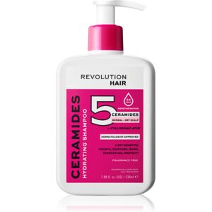 Revolution Haircare 5 Ceramides + Hyaluronic Acid shampoing hydratant aux céramides 236 ml