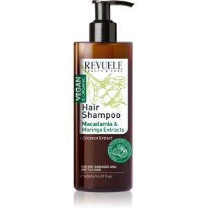 Revuele Vegan & Organic shampoing hydratant pour cheveux secs et abîmés 400 ml - Publicité