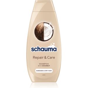 Schwarzkopf Schauma Repair & Care shampoing pour cheveux secs et abîmés à la noix de coco 400 ml - Publicité