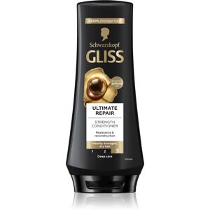 Schwarzkopf Gliss Ultimate Repair après-shampoing fortifiant pour cheveux secs et abîmés 200 ml - Publicité
