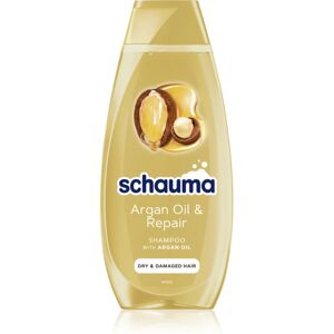 Schwarzkopf Schauma Argan Oil & Repair shampoing rénovateur pour cheveux secs et abîmés 400 ml - Publicité