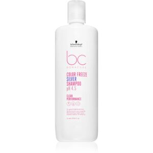 Schwarzkopf Professional BC Bonacure Color Freeze Silver shampooing argent pour cheveux blonds et méchés 1000 ml - Publicité