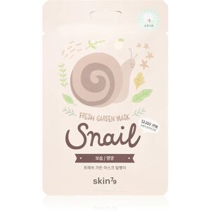 Skin79 Fresh Garden Snail masque en tissu revitalisant à l'extrait de bave d'escargot 23 g - Publicité