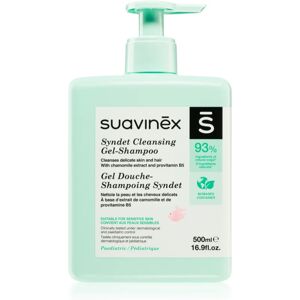 Suavinex Syndet Cleansing Gel-Shampoo shampoing pour enfant 2 en 1 500 ml - Publicité