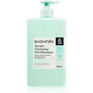 Suavinex Syndet Cleansing Gel-Shampoo shampoing pour enfant 2 en 1 0 m+ 750 ml - Publicité