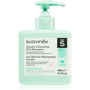 Suavinex Syndet Cleansing Gel-Shampoo shampoing pour enfant 2 en 1 300 ml - Publicité