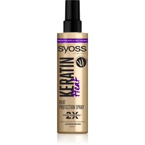 Keratin spray protecteur pour protéger les cheveux contre la chaleur 200 ml