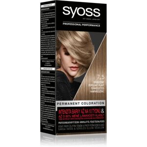 Color coloration cheveux permanente teinte 7-5 Natural Ashy Blond