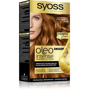 Oleo Intense coloration cheveux permanente à l'huile teinte 7-77 Red Ginger 1 pcs