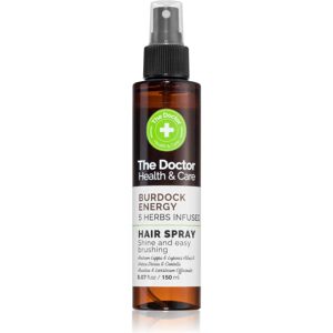The Doctor Burdock Energy 5 Herbs Infused spray sans rinçage pour cheveux 150 ml