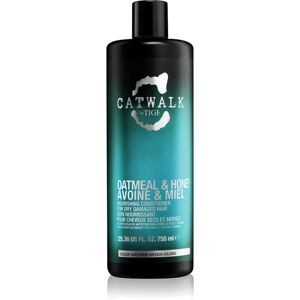 TIGI Catwalk Oatmeal & Honey après-shampoing nourrissant pour cheveux secs et abîmés 750 ml - Publicité