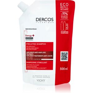 Vichy Dercos Energising shampoing fortifiant anti-chute 500 ml - Publicité