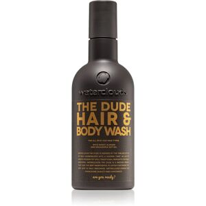 Waterclouds The Dude Hair & Body Wash gel de douche et shampoing 2 en 1 250 ml - Publicité