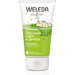 Weleda Kids Cheerful Lime crème de douche et shampoing pour enfant 2 en 1 150 ml - Publicité