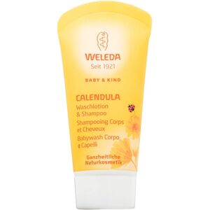 Weleda Baby and Child shampoing et gel de douche pour enfant souci 20 ml