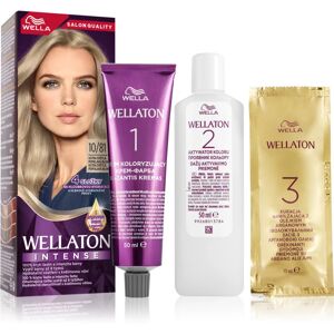 Wella Wellaton Intense coloration cheveux permanente à l'huile d'argan teinte 10/81 Ultra Light Ash Blond 1 pcs - Publicité