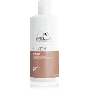 Wella Professionals Fusion shampoing régénérant pour cheveux colorés et abîmés 500 ml - Publicité