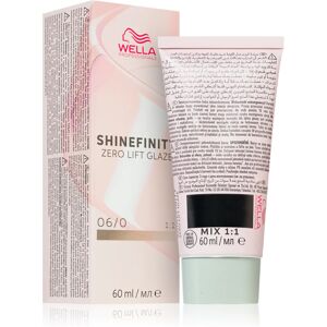 Wella Professionals Shinefinity Zero Lift Glaze Coloration semi-permanente teinte 06/0 - Natural Brandy 60 ml