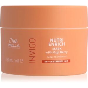 Wella Professionals Invigo Nutri-Enrich masque nourrissant en profondeur pour cheveux secs 150 ml - Publicité