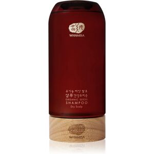 WHAMISA Organic Seeds Shampoo shampoing naturel aux herbes pour cuir chevelu normal à sec 510 ml - Publicité