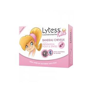 Lytess Kids Bandeau Cheveux Prévention Poux et Lentes - Boîte 1 bandeau