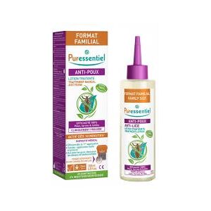 Puressentiel Anti-Poux Lotion Traitante 200 ml + Peigne - Flacon 200 ml + 1 peigne