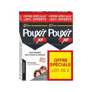 Pouxit XF Traitement Anti-Poux & Lentes Lot de 2 x 250 ml - Lot 2 x 250 ml