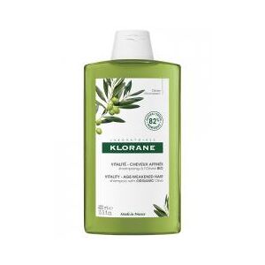 Klorane Vitalité - Cheveux Affinés Shampoing à l'Olivier Bio 400 ml - Flacon 400 ml