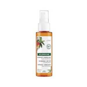 Klorane Nutrition - Cheveux Secs Huile a la Mangue 100 ml - Flacon-Vaporisateur 100 ml