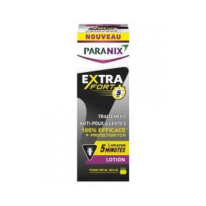 Paranix Extra Fort Lotion 100 ml - Boîte 1 flacon + 1 peigne inclus