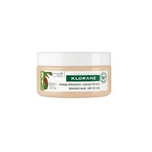 Klorane Masque Reparation - Cheveux Tres Secs 3en1 au Beurre de Cupuacu Bio 150 ml - Pot 150 ml