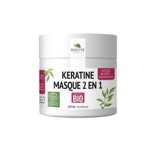 Biocyte Keratine Masque 2en1 Bio 150 ml - Pot 150 ml - Publicité