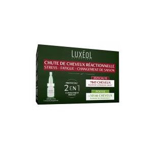 Luxéol Chute de Cheveux Réactionnelle 14 Fioles - Boîte 14 x 7 ml