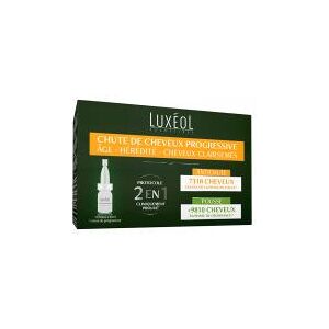 Luxéol Chute de Cheveux Progressive 14 Fioles - Boîte 14 x 6 ml