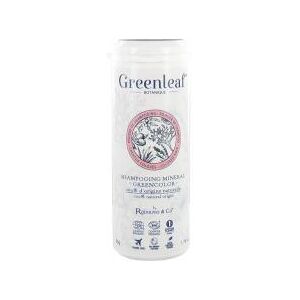 Greenleaf Shampoing Minéral Greencolor Bio 50 g - Boîte plastique 50 g - Publicité