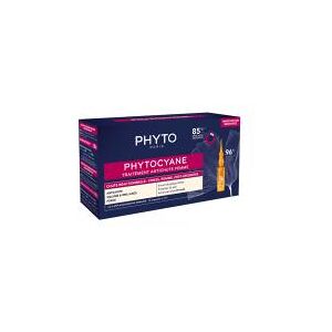 Phyto Phytocyane Traitement Antichute Réactionnelle Femme 12 x 5 ml - Boîte 12 fioles de 5 ml