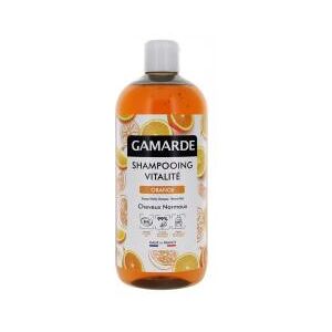 Gamarde Shampoing Vitalité Orange Cheveux Normaux Bio 500 ml - Flacon 500 ml - Publicité